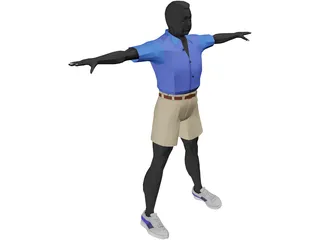 Man 3D Model