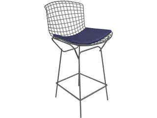 Bertoia Stool 3D Model