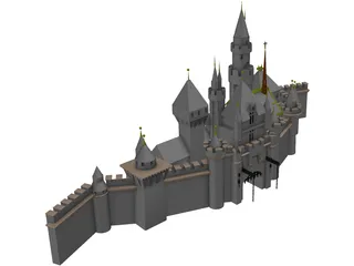Disneyland 3D Model
