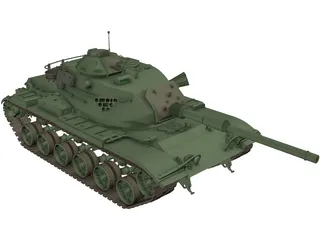 M60 A3 3D Model