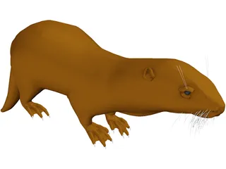 Otter 3D Model