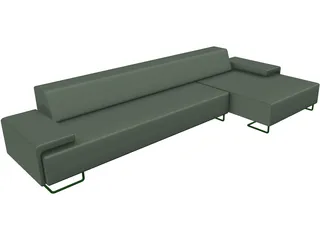 Lowland Sofa 3D Model