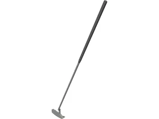 Golf Club Putter 3D Model