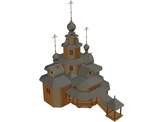 Church Tranfiguration 3D Model