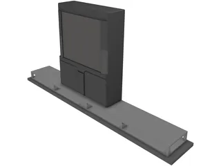 TV 3D Model