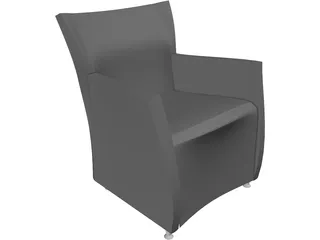 Augustino Armchair 3D Model