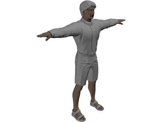 Man [+Outfits and Hairstyles] 3D Model