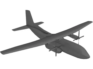 C-160 Transall 3D Model