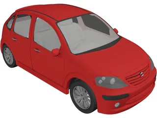 Citroen C3 3D Model