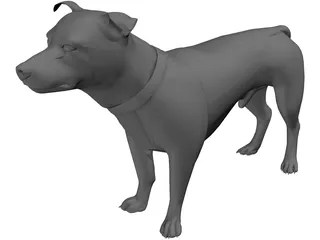 Dog 3D Model