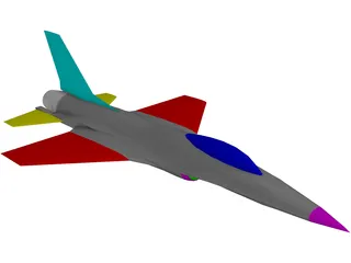 F-16 3D Model