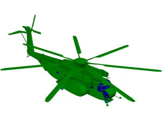 Sikorsky MH-53E Pave Low 3D Model