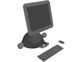 Apple iMac 3D Model