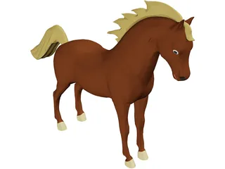 Horse 3D Model