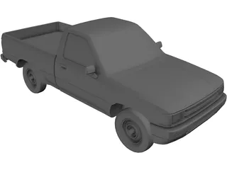 Toyota Pickup (1990) 3D Model