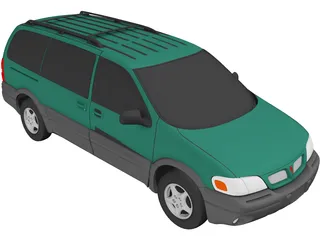 Pontiac Montana (1997) 3D Model