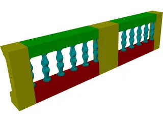 Railing 3D Model