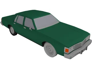 Oldsmobile Delta 88 (1985) 3D Model