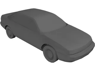 Ford Taurus (1992) 3D Model