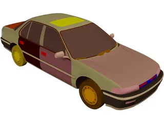 Honda Accord (1993) 3D Model