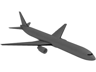 Boeing 767-300 3D Model