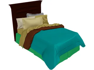 Bed 3D Model