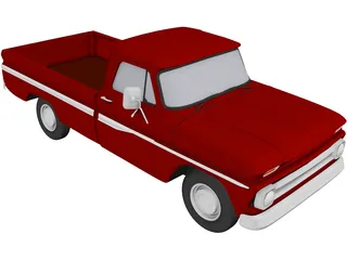 Chevrolet Pickup (1966) 3D Model