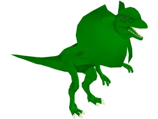 Dilophosaurus 3D Model