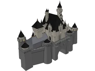 Castle 3D Model