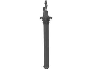 Nelsons Column 3D Model