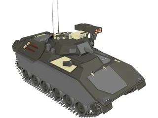 M3 Bradley 3D Model