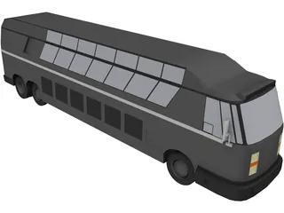 Tour Bus 3D Model