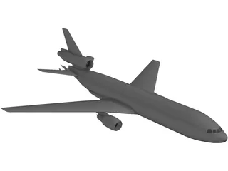 KC-10 Extender 3D Model