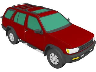 Nissan Pathfinder (1998) 3D Model