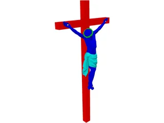 Crucifix 3D Model