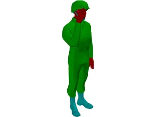 Soldier 3D Model