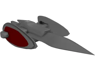 Voinian Spaceship 3D Model