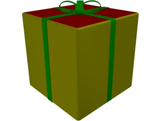 Gift Box 3D Model