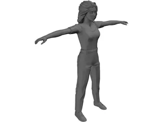 Girl 3D Model