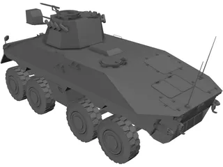 Luchs APC Personal Carrier 3D Model