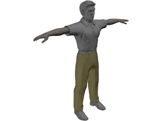 Man 3D Model