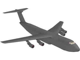 Lockheed C-5G Galaxy 3D Model