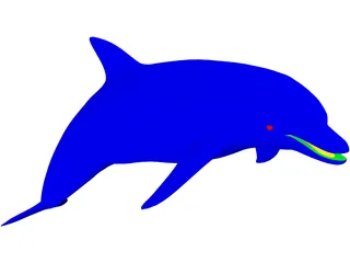 Dolphin 3D Model