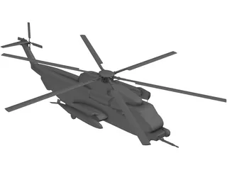 Sikorsky MH-53J Pave Low III 3D Model