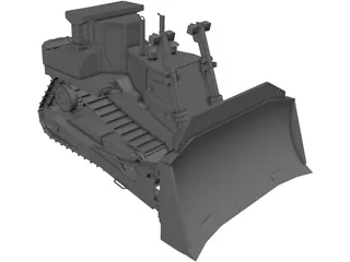 Bulldozer D-11 3D Model