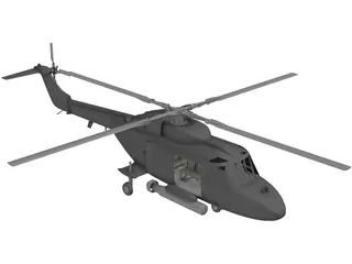 Westland Lynx Mk3 [+Interior] 3D Model