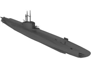 HMS Seawolf 3D Model