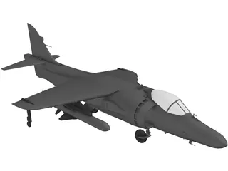 BAE Sea Harrier Mk.2 3D Model