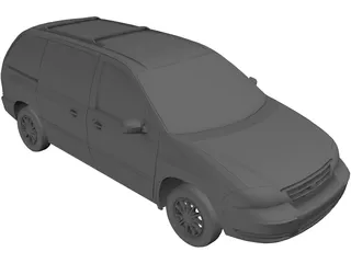 Ford Windstar (2000) 3D Model