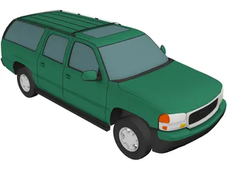 GMC Yukon (2000) 3D Model